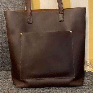 Portland Leather Crossbody in Cognac